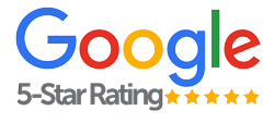 Five star Google reviews